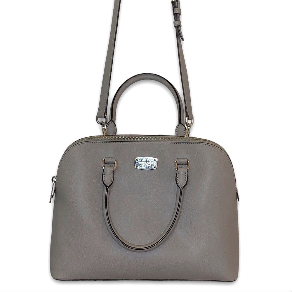Michael Kors Cindy Pearl Grey Satchel